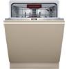 Neff S255ECX15E, N 50, Smart lavastoviglie XXL completamente integrata, 60 cm, lavabile in lavastoviglie, Made in Germany, cassetto portaposate, Open Dry, forte pulizia Chef 70ºC, cestello superiore
