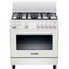 La Germania Bertazzoni La Germania Stile S85 C 21 W cucina Piano cottura Nero, Bianco Gas