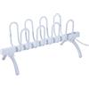ANram Stendibiancheria per stivali da lavoro, 4 rastrelliere, scaldascarpe elettrico, scaldascarpe riscaldato plug-in per calzini e guanti, 60 x 30 x 31 cm, bianco