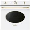 Smeg SF68C1B Forno Coloniale 60cm Elettrico Ventilato Classe Energetica A 70 Litri Bianco