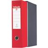 ESSELTE G55 EUROFILE Registratore - f.to protocollo dorso 8 cm - Rosso Vivida