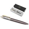 Schmalz Parker Jotter XL Grey Core GT Penna a sfera con incisione | Penna premium | Confezione regalo | inchiostro blu | regalo personalizzato | Nomi | inciso | penna a sfera | idea regalo per compleanno