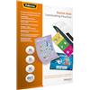Fellowes Pouches per plastificazione per documenti, formato A4, finitura opaca, confezione da 25 pezzi, 160 micron, 2x80 micron, Finitura di alta qualità, facilita la lettura
