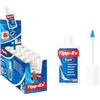 BIC Tipp-Ex Bianchetto Liquido per Carta, Rapid, Confezione da 10 Correttori da 25ml, Cancelleria Scuola e Casa