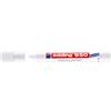 Edding Marcatore a cera edding 950 punta conica 10 mm bianco