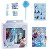 CERDÁ LIFE'S LITTLE MOMENTS Diario Set Frozen - Set diario per bambini con penna fuzzy, adesivi e accessori decorativi di Elsa e Anna