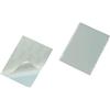 Durable 809419 - Pocketfix, tasca adesiva con inserto in cartoncino per cataloghi, portalistini, f.to A5, trasparente, confezione da 5 pezzi