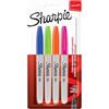 Sharpie pennarelli indelebili | punta fine | colori divertenti assortiti | 4 pezzi