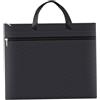 Gcroet Porta del documento, borsa per documenti A3, panno Oxford impermeabile con pellicola per valigetta organizzatore per il trasporto di file di carta ..