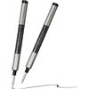 Monteverde Ricarica per penna roller USA (per Montblanc LeGrand), punta media, colore nero (confezione da 2)