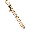 Navna Penna a forma di pistola in ottone massiccio con gancio per penna di azione creativa penna regalo cancelleria per ufficio penna 10 cm in ottone massiccio Bolt Action Pen