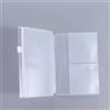 Generic Tasca in PVC con cerniera, custodia per notebook, tasca in PVC con cerniera per pianificatore, tasca per pianificatore con porta carte per ufficio, viaggio, archiviazione di documenti (210x110mm)