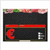 Social Crazy KIT 100 pezzi CARTELLINI personalizzabile - MACELLERIA mod. 4 - Etichetta segnaprezzo Cartoncino prezzo ideale per professionisti (85X55)