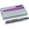 Lamy T10 - Cartucce di inchiostro, confezione da 5, colore: Viola