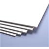 Materia Prima Cartone Piuma schiuma per modellini, cartelli e supporti. Panello di polistirene facile da tagliare. Foamboard multiuso. (Bianco, 3 mm, 50x70 cm)