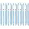 Newell Brands Paper Mate Glide G610 - Penne stilografiche gel retrattili, inchiostro blu, punta fine per scrittura a punta fine, impugnatura facile, 0,5 mm, confezione da 12 (blu)