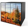 Shareprinting Set da 4 raccoglitori ad anelli - AUTUNNO (H31 cm con 4 anelli)