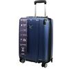 ALPINI Horizon 3.0, valigia rigida 2 anni, 100%ABS, chiusura ultra protetta, Blu (Jean's), S Cabine, 55 x 35 x 23 cm, 39L/49 L, 3,2kg, Valigia