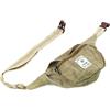 GURU SHOP Praktische Hanf Gürteltasche, Ethno Bauchtasche, Sidebag - Natur, Herren/Damen, Beige, Size:One Size, 15x20 cm, Festival- Bauchtasche Hippie