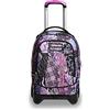 Seven Trolley Scuola Seven Jack 2 Ruote - Rosegrove Girl Ragazza - Zaino Sganciabile - Doppio Uso - Rosa
