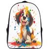 kaiyun Autoino Cane Zaini Per Bambini Animale Stampato in 3D Leggero Zainetto Borsa Da Scuola Elementare Per Ragazzi Ragazze 16 inch