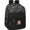 Safta PAUL FRANK JOIN THE FUN - Zaino scuola per bambini, ideale per bambini di diverse età, comodo e versatile, qualità e resistenza, 32 x 15 x 42 cm, colore: nero
