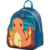 Loungefly Pokemon Charmander, mini zaino in pelle, multicolore, Multicolore, Mini, Casual