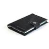 KJØRE PROJECT Kjore Project iClutch - Portafoglio Unisex Slim in Pelle Scamosciata Nero - Suede Wallet Artigianale Made in Italy - Porta Carte e Banconote Sottile - Design Minimalista e Leggero - Nero (Black)