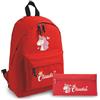 Generico ''Unicorn'' Set Zaino e Astuccio Personalizzati per Bambini Personalizzato per Bambini con nome Scuola Asilo Materna Elementare Zainetto Cartella Bimbi Gita Borsa Studenti DopoScuola Idea Regalo