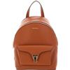 Coccinelle Pelle zaino per il tempo libero Beat Generatio Backpack Crab marrone chiaro