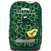ergobag flex zaino per la scuola elementare, flessibile, ergonomico, leggero, 23 litri, per bambine e bambini BearRex - Verde