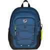 Seven Zaino Scuola Tech Line, Blu, Doppio Scomparto, 29 L, Scuola Media e Superiore, Zaino Ragazza e Zaino Ragazzo