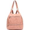 MISAKO Brigi Zaino antifurto Donna - Brigi Rosa 30 X 28 X 11 cm