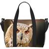 QGGHNISD Borsa da viaggio a tracolla con bandiera del Canada, borsa da viaggio impermeabile, borsa da palestra di grande capacità, Viola, Taglia unica