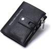 Cosihomu Portafoglio donna Bifold Portafogli RFID con cerniera Portafoglio con zip in pelle di cavallo pazzo 10 slot di Cosihomu