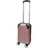 Boleedy Valigia da Viaggio Cabina 16″(40 x 25 x 20cm) Rigida ABS con Ruote Rimovibili,Trolley Bagaglio a Mano Underseat per Ryanair,Easyjet o Vueling