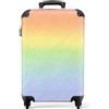 NoBoringSuitcases.com Valigia Bambini, Trolley Bambini, Valigia Per Bambini, Trolley Per Bambini da Viaggio, Valigie Per Bambini Trolley, Trolley Bagaglio a Mano 55x40x20 cm (Arcobaleno - Multicolore)