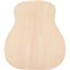 Parliky Pannello per Chitarra Accessorio Creativo a Forma di Zucca in Legno Parte di Ricambio Portatile per Chitarra Classica e Folk per Fai da Te e Riparazione