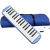 Generico Strumento Melodica - Bambini, Tubo Melodica Pianica | Tastiera per pianoforte ad aria per strumenti Talk Box con doppi tubi, bocchino per strumenti Talk Box