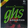 GHS Strings GHS™ Strings »BRIGHT BRONZE™ BB60X 12-STRING ACOUSTIC GUITAR« Corde per Chitarra Acustica 12-Corde - 80/20 Bronze - Extra Light: 009-042