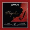 D'Addario KS510-4/4L - Muta di corde in violoncello Kaplan 4/4, tensione: Light