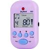 Generic Metronomo elettronico - Mini LCD Clip Timing Device, Music Trainer | Portatile regolabile Beat Metronomo Tuner per chitarra, pianoforte, violino batteria corsa ritmo