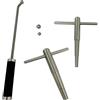 Amagogo Manico professionale per la riparazione della tromba Strumenti per la manutenzione degli accessori per strumenti musicali Sostituisci le parti per la