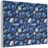 MuchoWow© Decorazioni Casa 80x60 cm Pannelli Acustici Fonoassorbenti Parete Pannello Fonoassorbente Decorativo Insonorizzanti Per Pareti Isolante Acustico Lusso - Blu - Marmo - Pietre