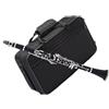 ZXFJYUIP Clarinetto Professionale Clarinetto in Do a 17 tasti per adulti e principianti strumento portatile e durevole in bachelite
