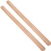 TIKODIDA Bacchette per Taiko in Legno 5a, 1 Paio, Testa Tonda | Finitura Liscia e Corpo Levigato, Risposta Uniforme, per Tamburi a Mano e Tamburelli, Giovani e Appassionati