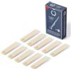 Whychstore Set di 10 ance Premium per strumenti WOODWIND per clarinetto in Sib, durezza 1 0, 1 5, 2 0, 2 5, 3 0, 3 5 (3,0)