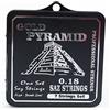 Ethnic Musical Corde originali Pyramid Saz per Short Neck Saz Baglama 0.18 tedesco hard box set