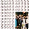 GEWURIZXY - Tamburello da 10 cm per matrimoni, tamburino portatile per ospiti, accessori per la pista da ballo, tamburino singolo con sonagli in metallo, percussione regalo per chiesa e feste (100