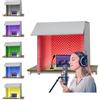 Moubhjd Cabina fonoassorbente studio, Cabina Insonorizzata di Registrazione Portatile, Sala Isolamento del Suono Desktop, per Registrazioni in Studio, Canto, Broadcasting-(60×60×60cm)